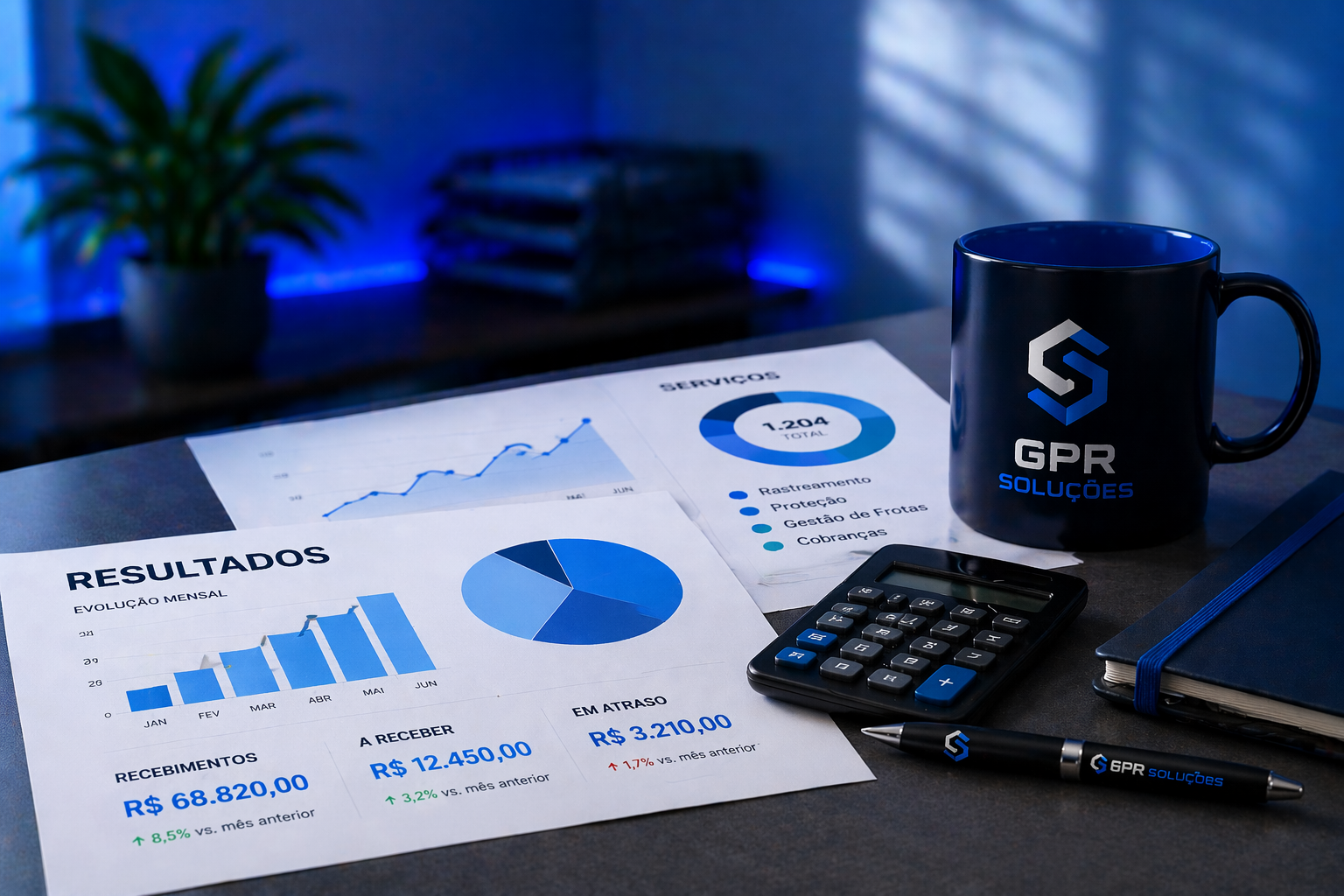 Cena de escritório profissional e análise.png